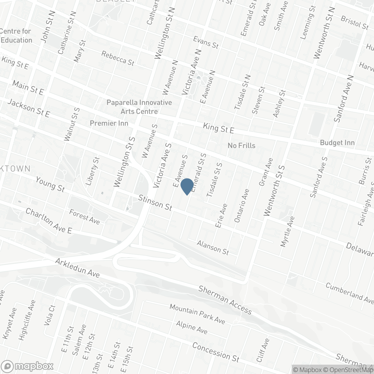 1 - 352 HUNTER STREET E, Hamilton, Ontario L8N 1N8